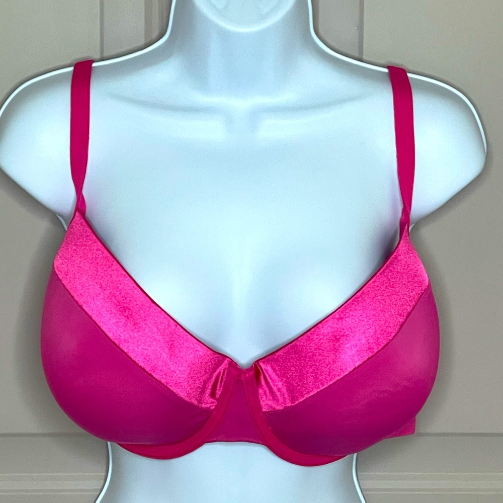 44D Underwire Bra Pink